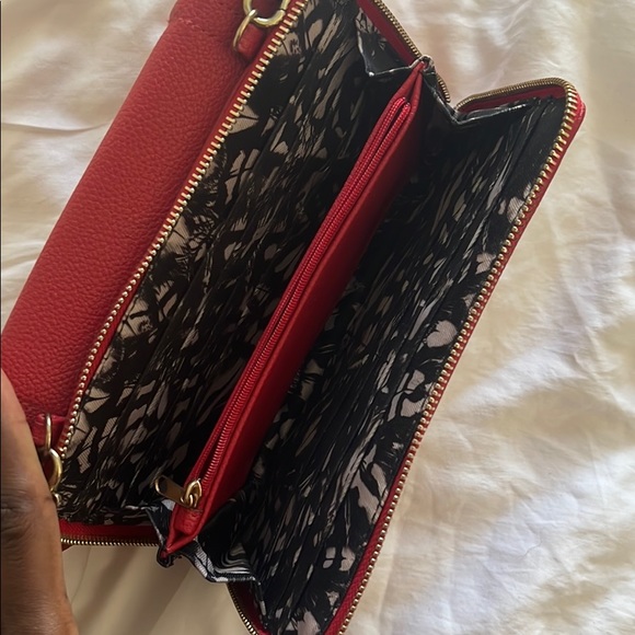 Jessica Simpson Red Crossbody Bag - Picture 5 of 6